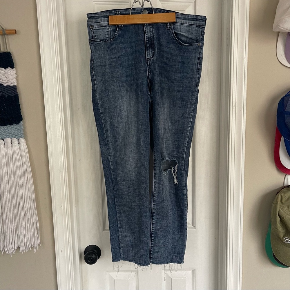 See Thru Soul Straight Leg Jeans